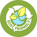 Eco Friendly Icon 128 x 128 px