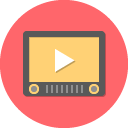 Video Icon 128 x 128 px