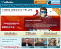 IXWebHosting Website