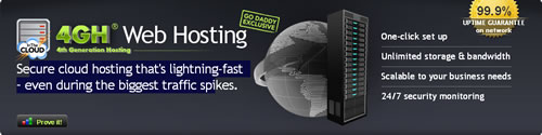 GoDaddy 4G Web Hosting