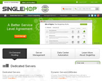 SingleHop Website