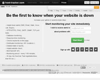 Host-Tracker website